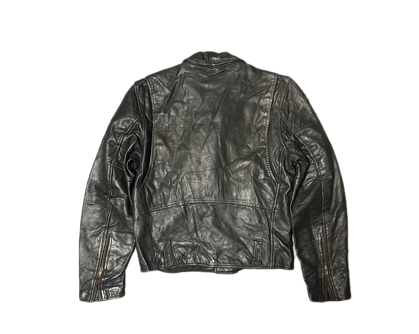 1980's Vintage Wilson's Leather Motorcycle Jacket