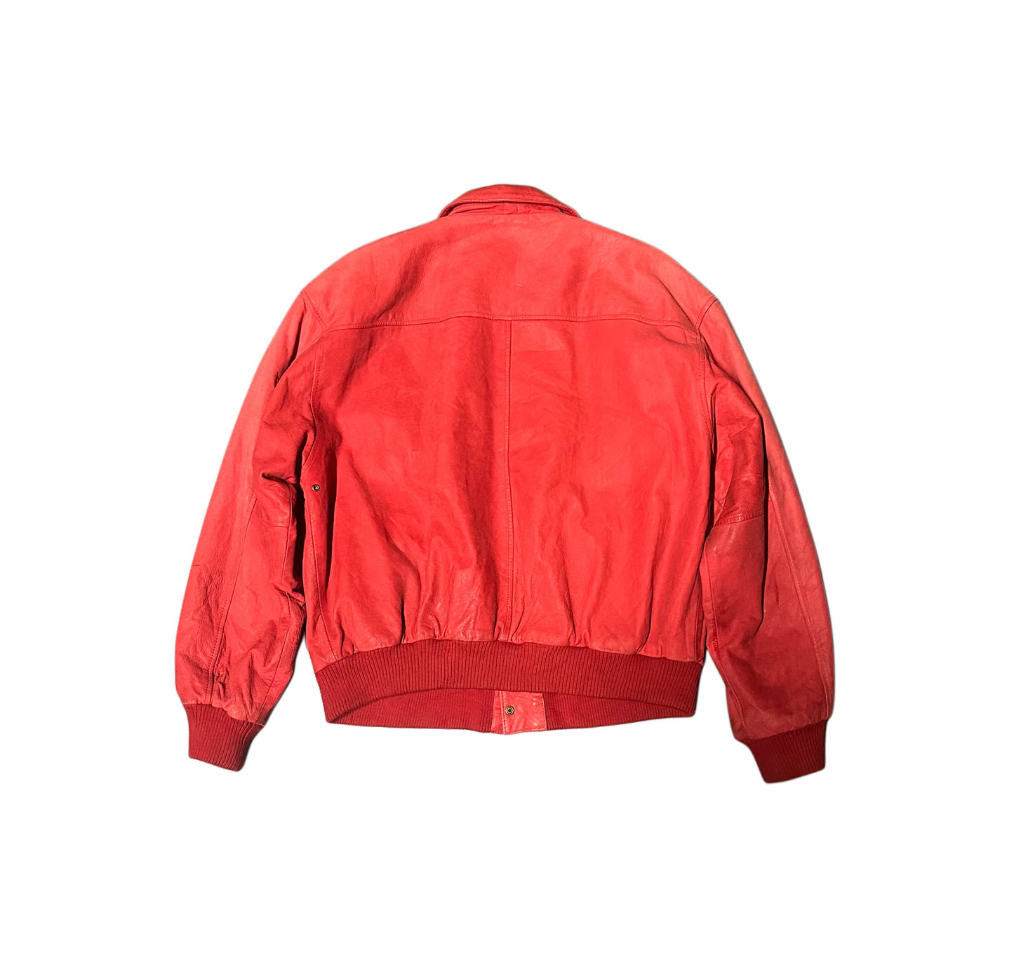 1980's Vintage G-III Leather Bomber Jacket