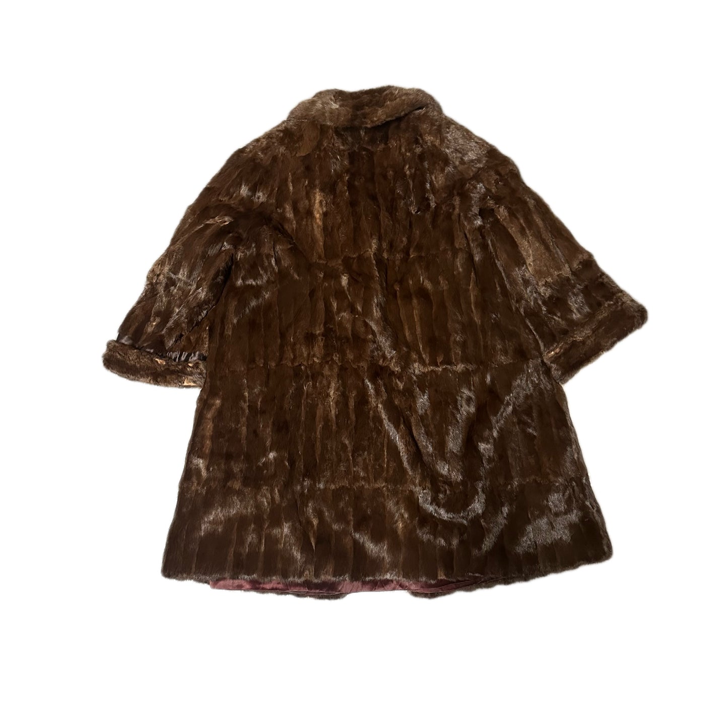 1960's Arnold Seftor Fur Trench Coat