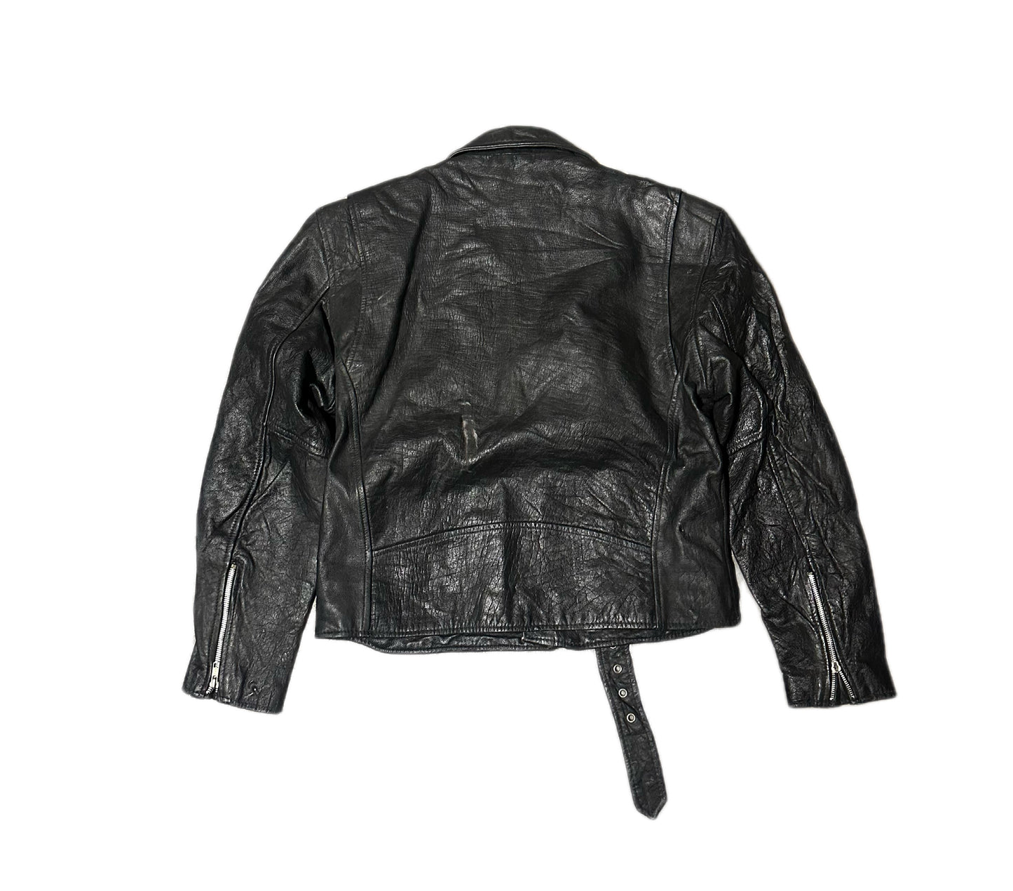 1990's Vintage Wilson's Leather Motorcycle Jacket