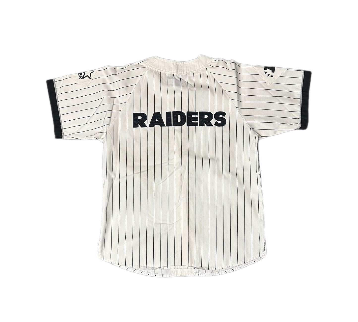 1990's Vintage Oakland Raiders Starter Baseball Jersey