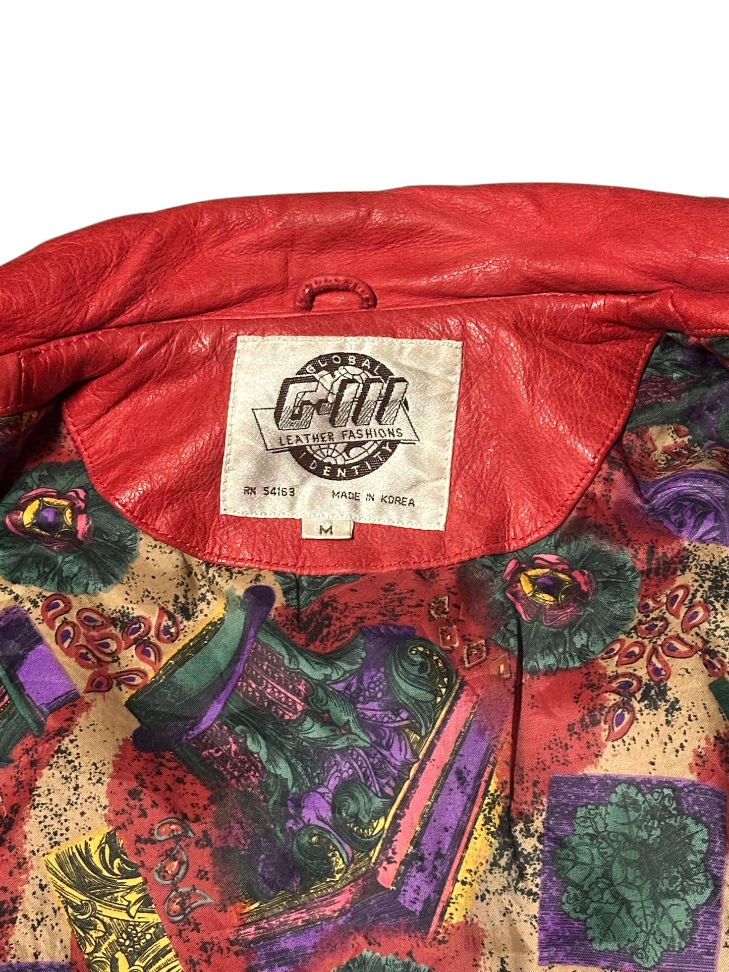 1980's Vintage G-III Leather Bomber Jacket