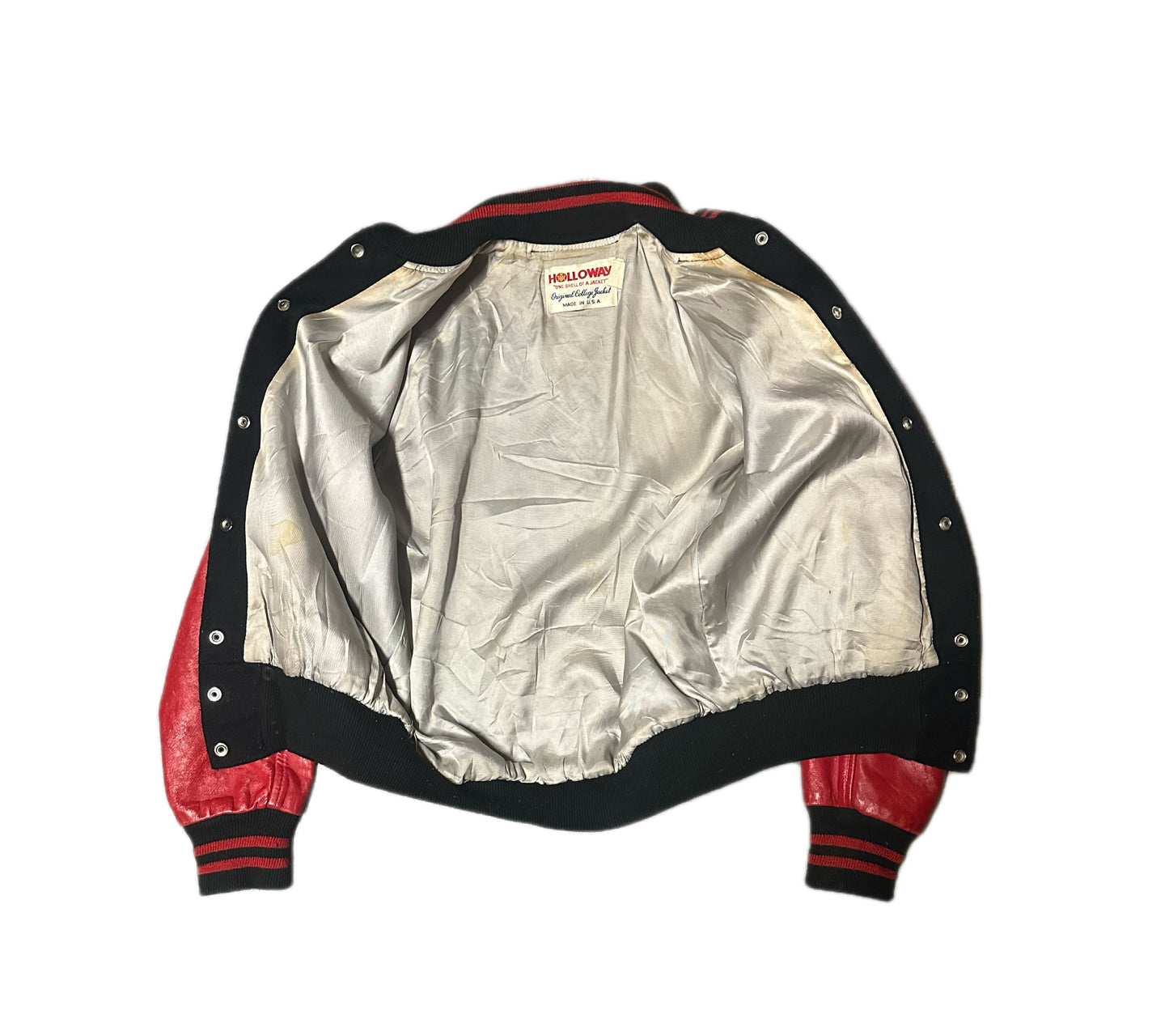 1980's Vintage Holloway Varsity Jacket