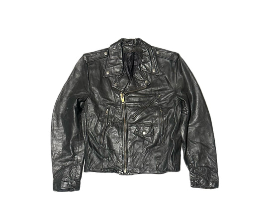 1980's Vintage Wilson's Leather Motorcycle Jacket