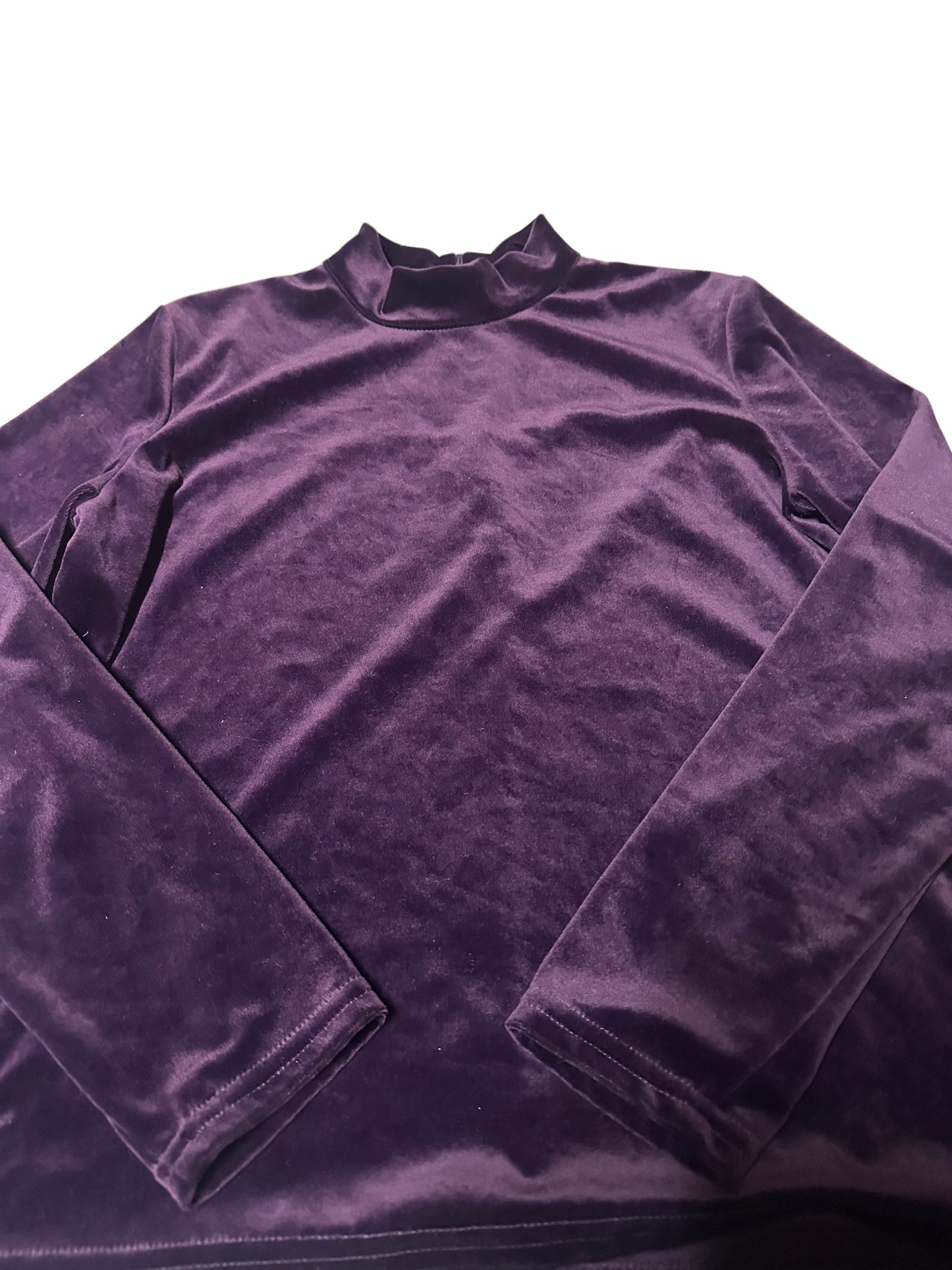 1990's Victoria Morgan Sport Velour Long Sleeve