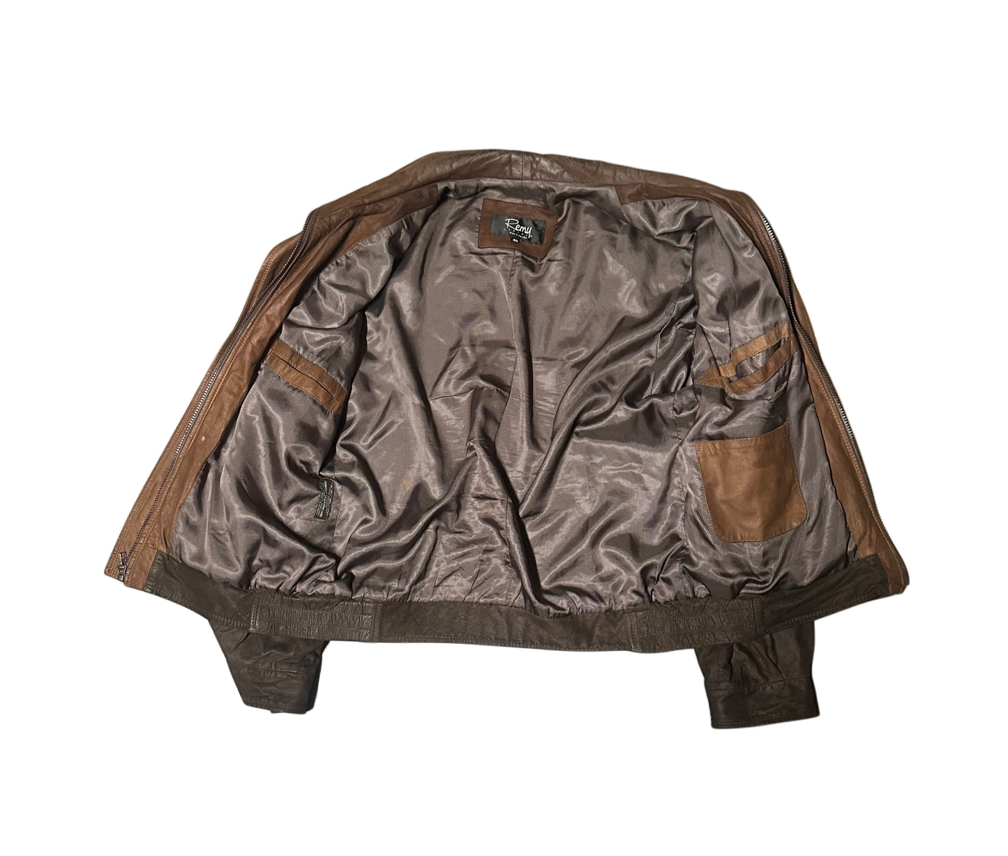1990's Vintage Remy Leather Bomber