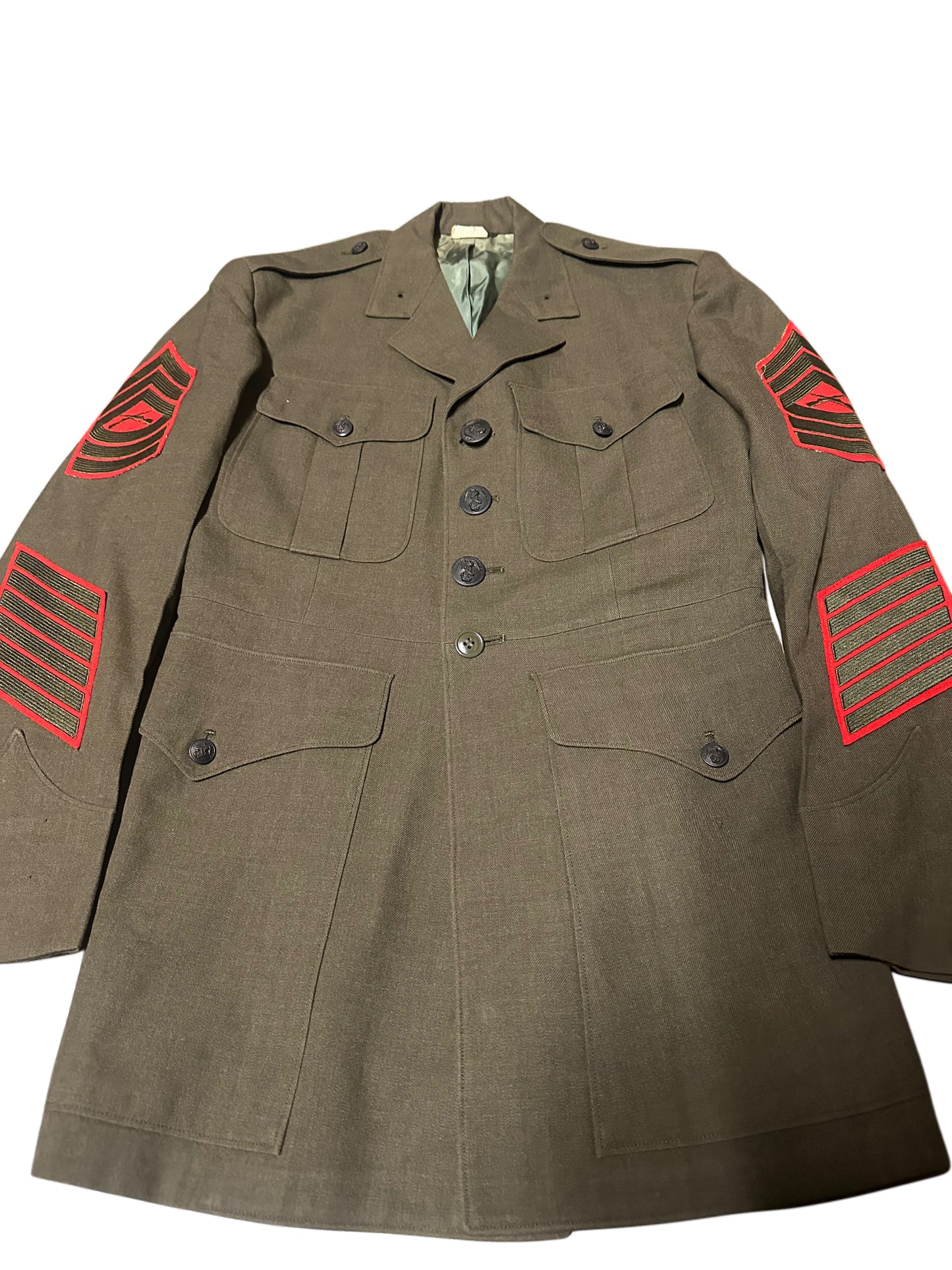1982 Vintage Military Overcoat