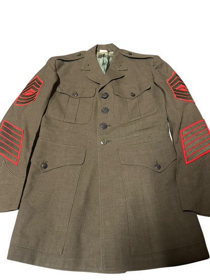 1982 Vintage Military Overcoat