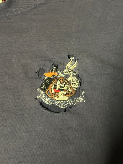 1994-1996 Vintage Looney Tunes Distressed Long Sleeve Shirt