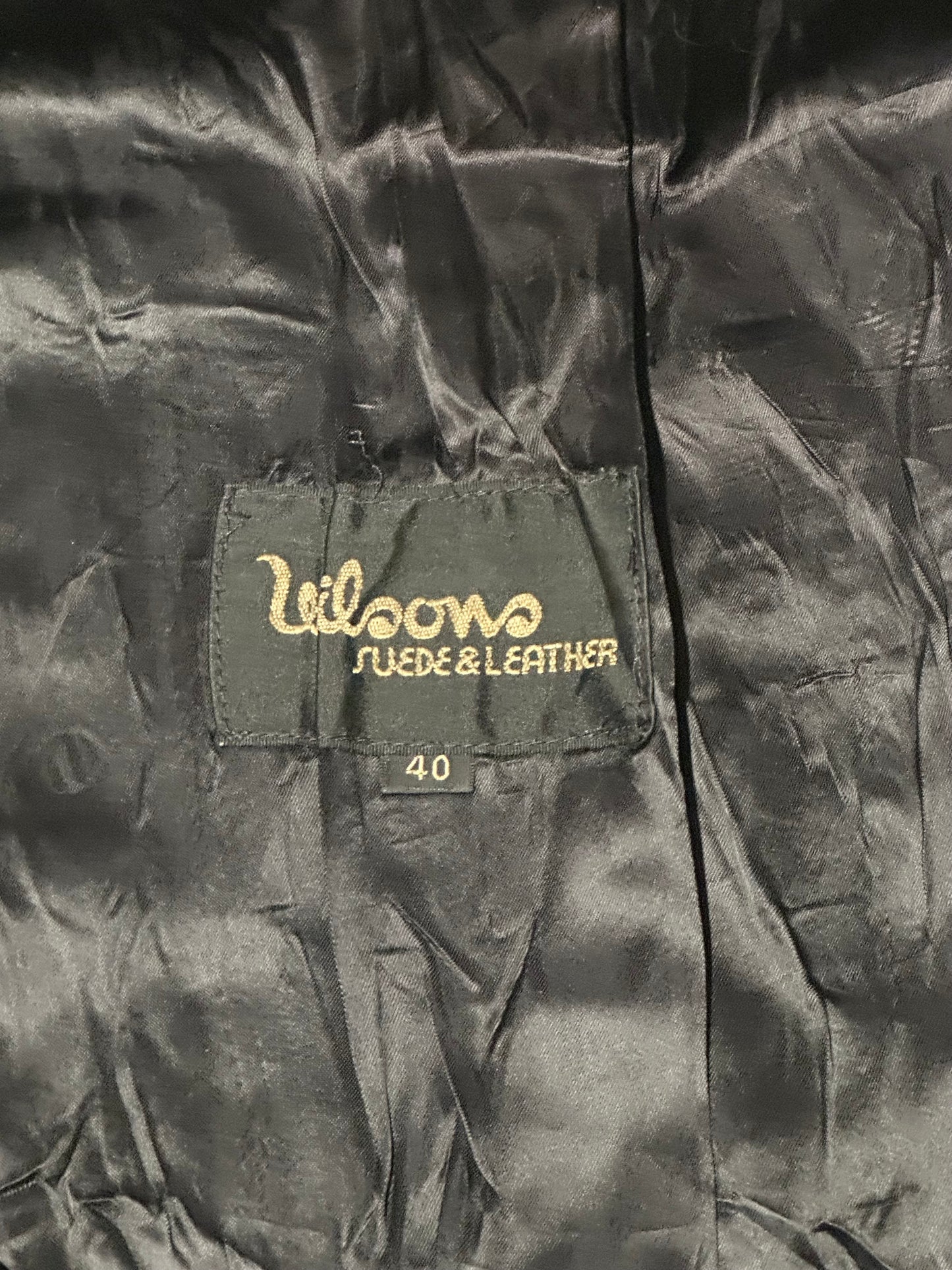 1980's Vintage Wilson's Leather Motorcycle Jacket