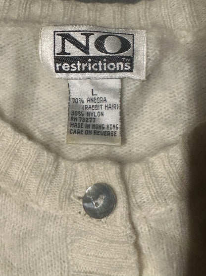 1980's Vintage No Restrictions Rabbit Hair Sweater