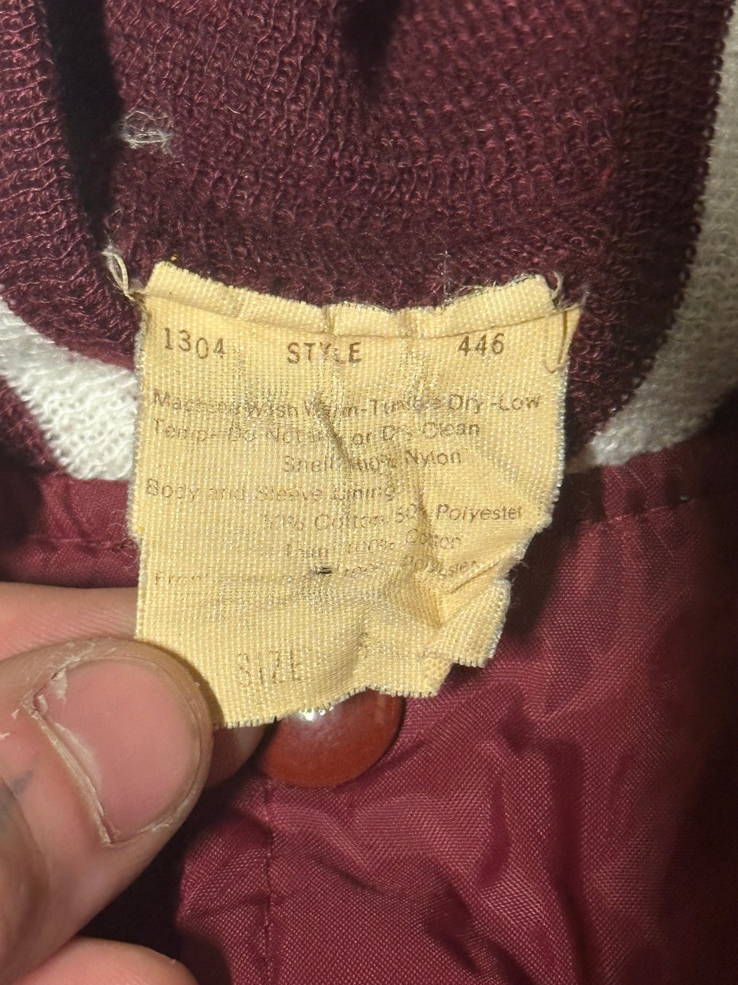1970's Vintage USC Satin Bomber Jacket