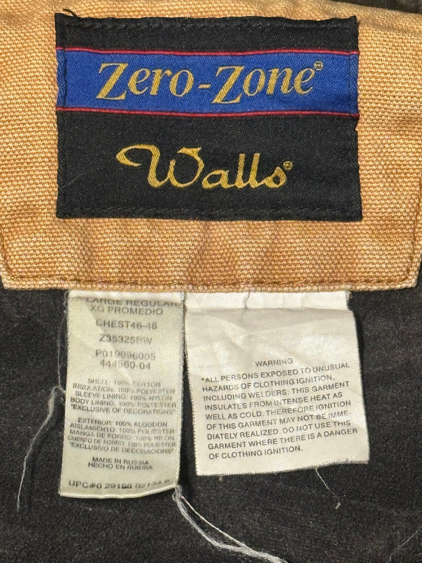2004 Vintage Walls "Zero-Zone" Distressed Work Jacket
