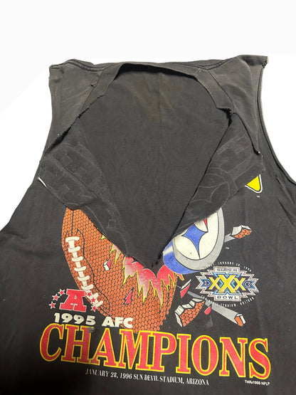 1995 Steelers AFC Champions Cutoff T-Shirt