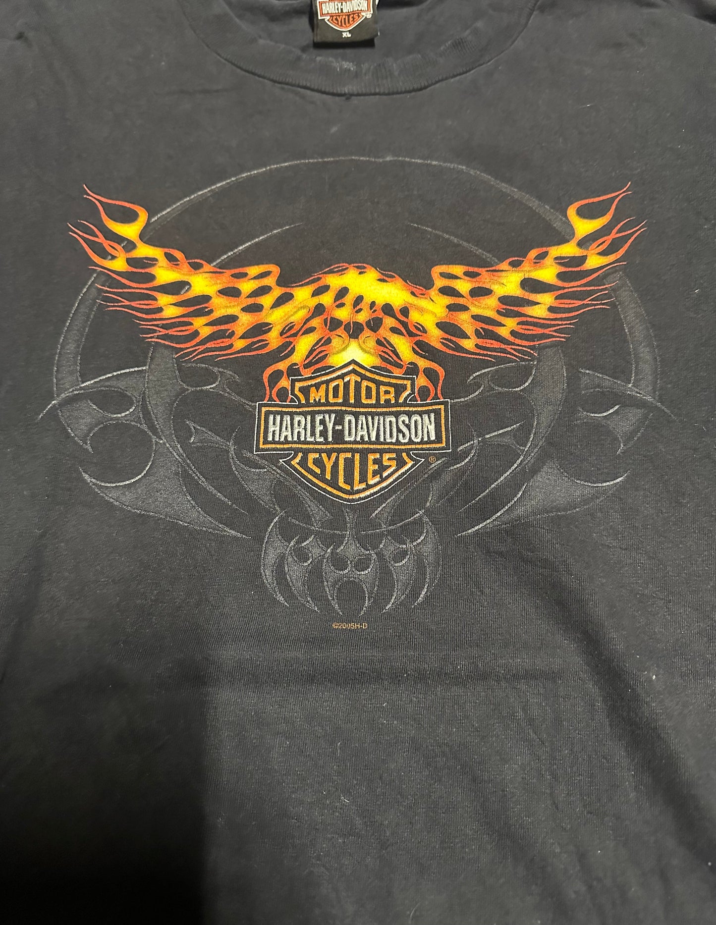 2005 Vintage Harley Davidson Graphic T-Shirt