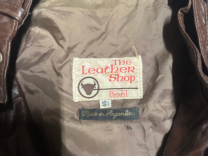 1970's Vintage Sears Leather Bomber