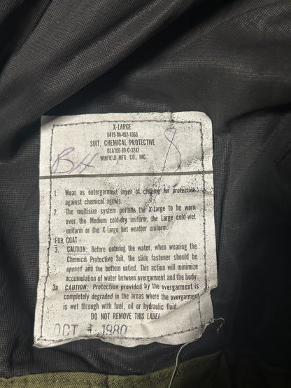 1980 Vintage Military Bomber Jacket