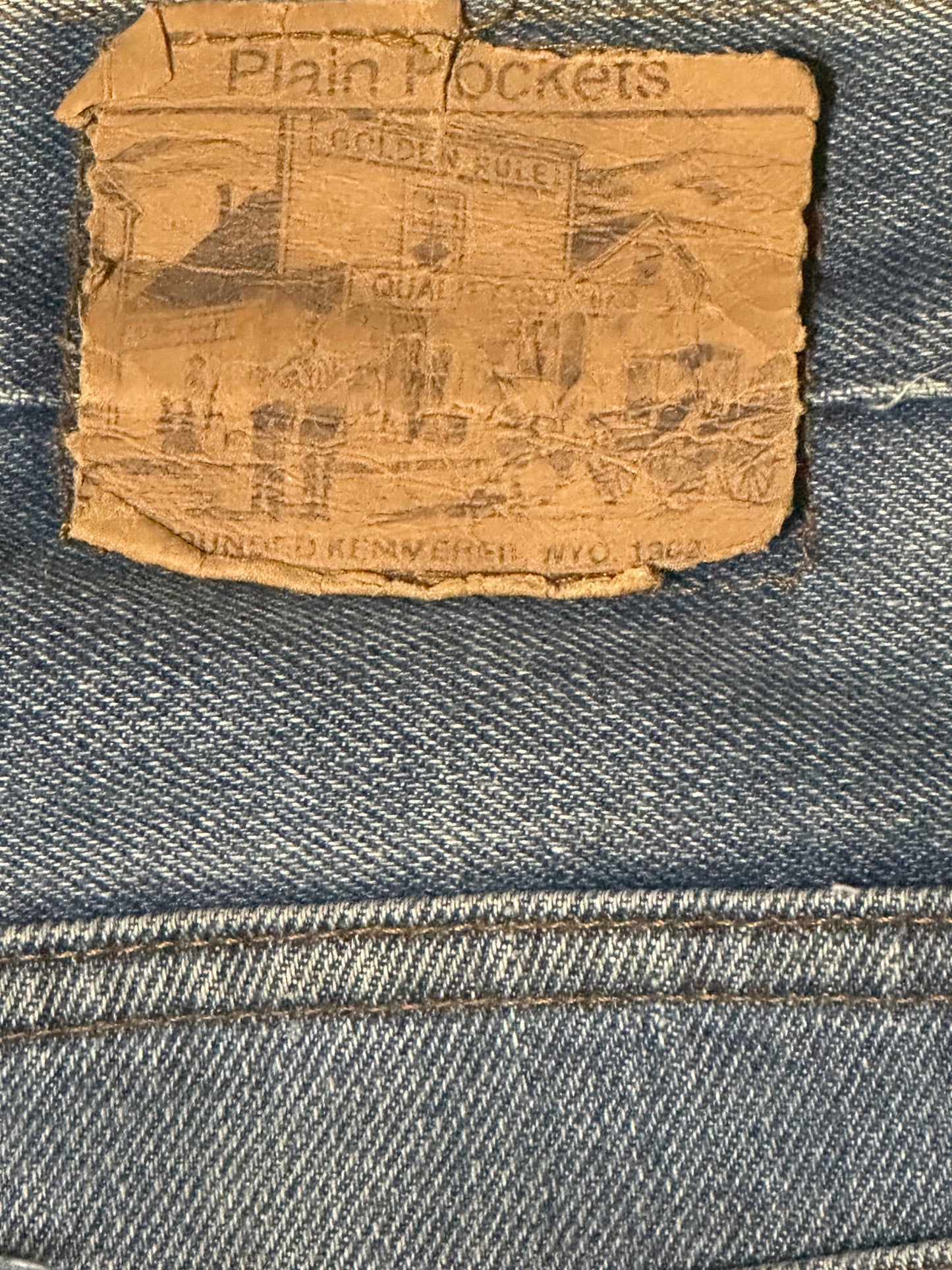 1980's Vintage JCPenny "Plain Pockets" Bootcut Jeans