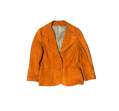 1960's New England Sportswear Company Suede Leather Jacket