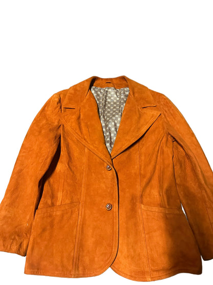 1960's New England Sportswear Company Suede Leather Jacket