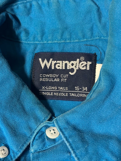 1980's Vintage Wrangler Button-Up Shirt