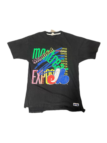 1990 Vintage Montréal Expos Graphic T-Shirt