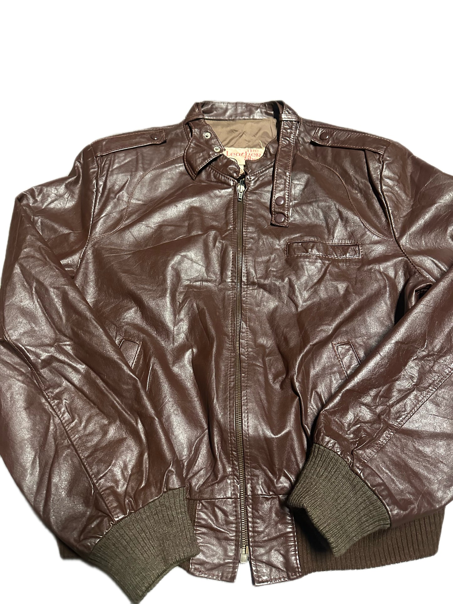 1970's Vintage Sears Leather Bomber