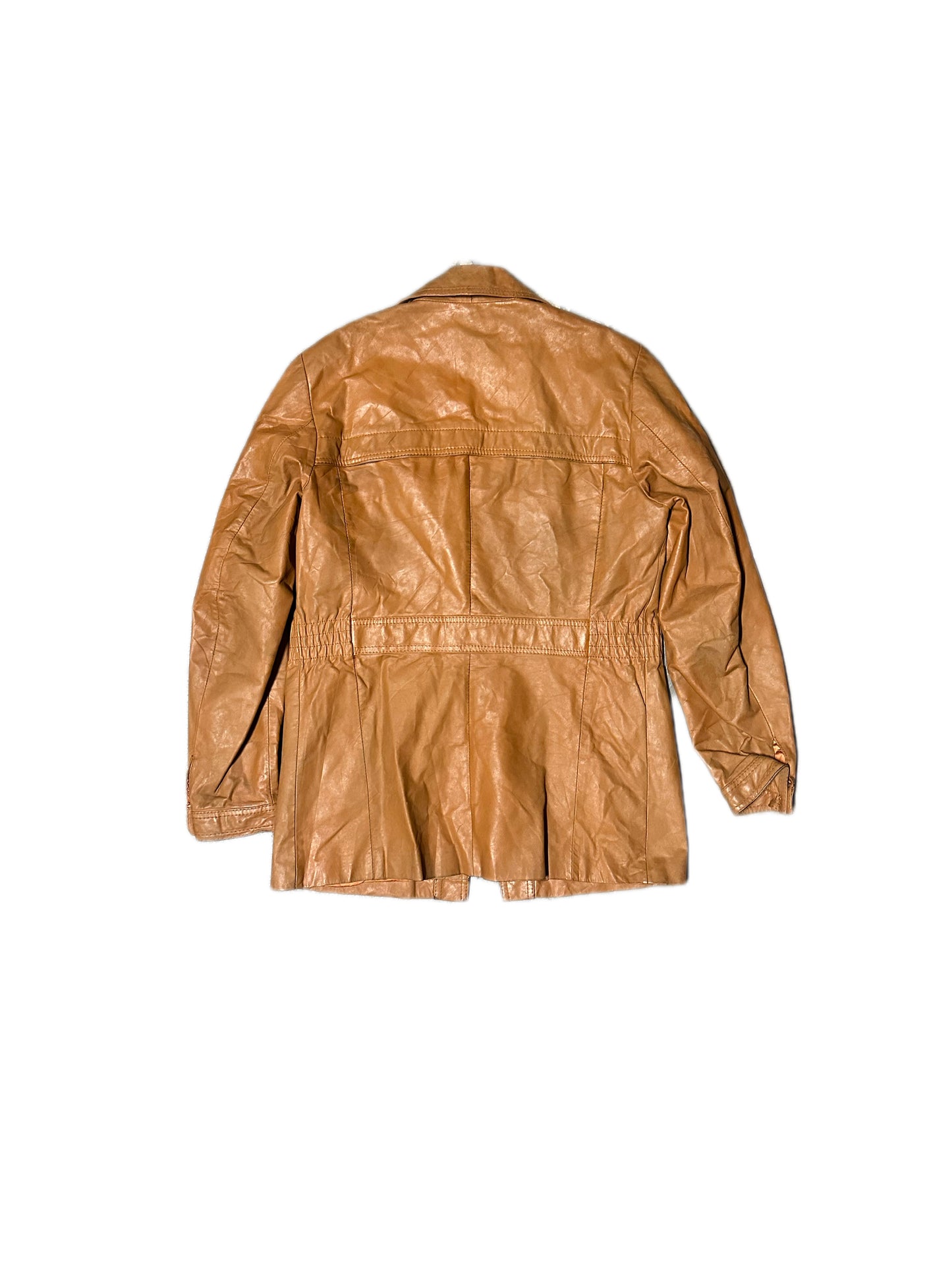 1980's Members Only Leather Jacket