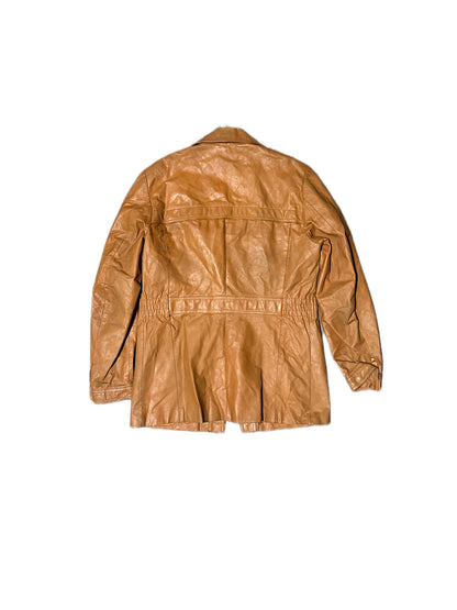 1980's Members Only Leather Jacket