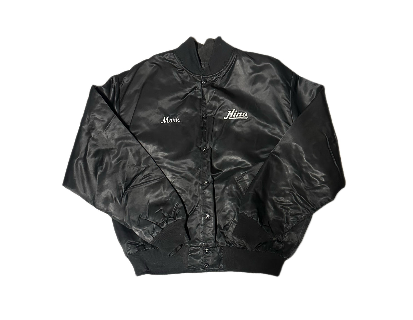 1980's Vintage Birdie by Richard A. Leslie Satin Bomber Jacket