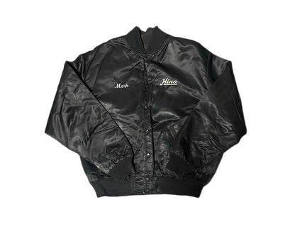 1980's Vintage Birdie by Richard A. Leslie Satin Bomber Jacket