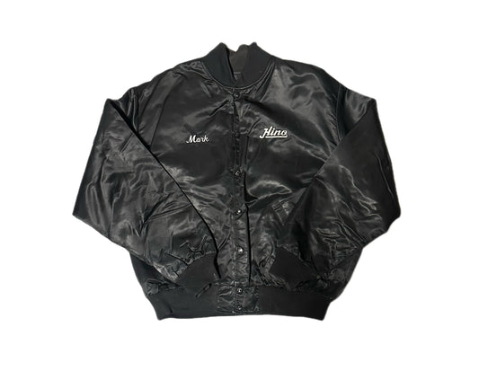 1980's Vintage Birdie by Richard A. Leslie Satin Bomber Jacket