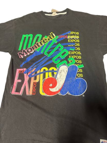 1990 Vintage Montréal Expos Graphic T-Shirt