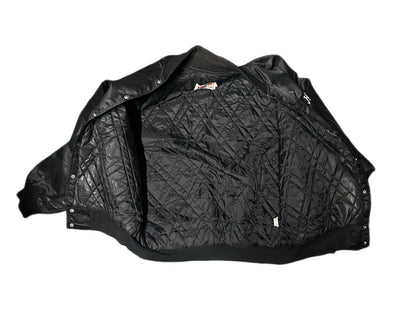 1980's Vintage Birdie by Richard A. Leslie Satin Bomber Jacket