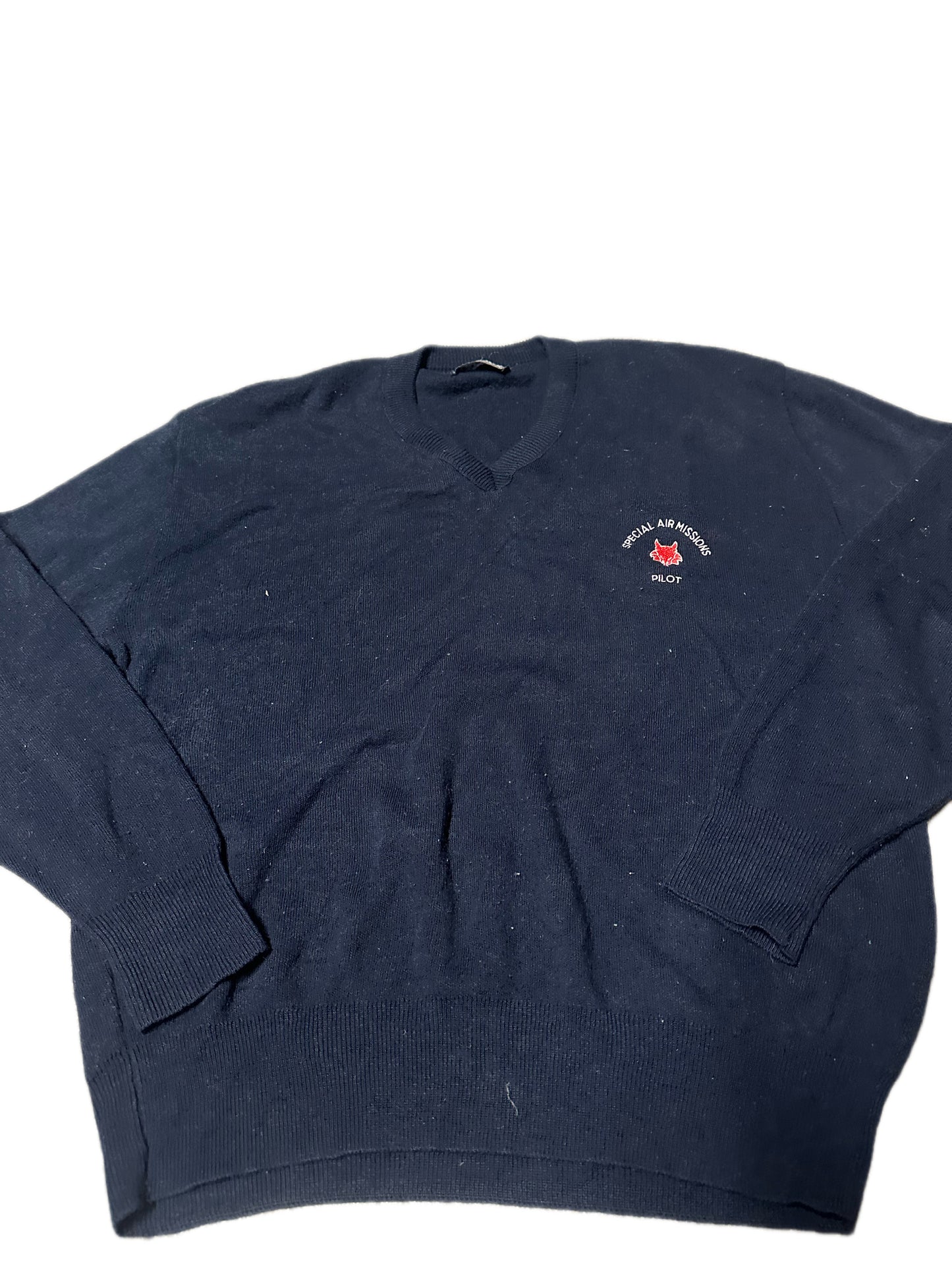 1990's Vintage McBriar "Special Air Missions, Pilot" Sweater