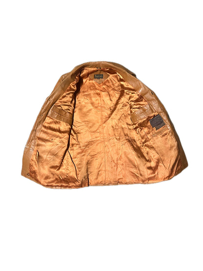 1980's Members Only Leather Jacket