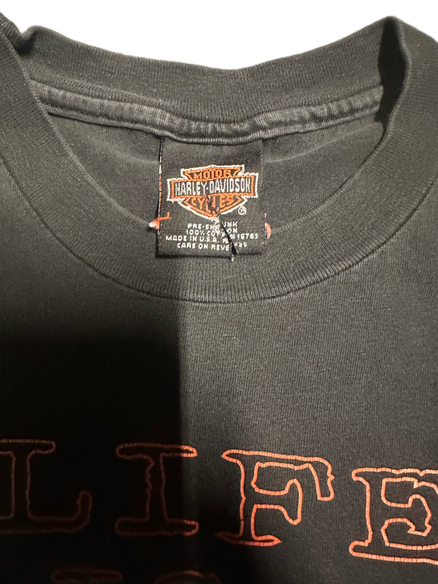 1998 Vintage Harley Davidson Graphic T-Shirt