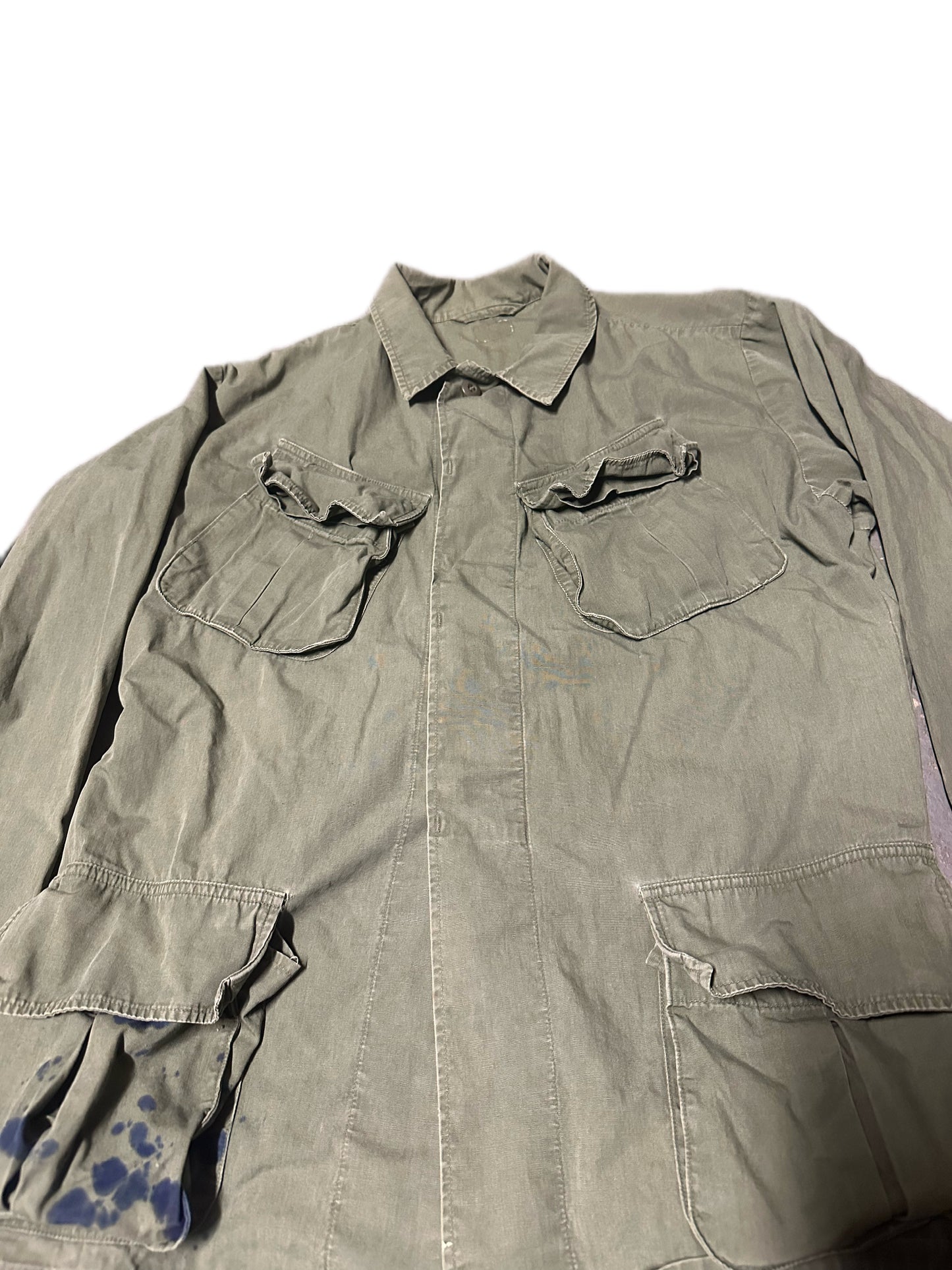 1967 Vintage Military Button-Up Coat