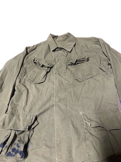 1967 Vintage Military Button-Up Coat