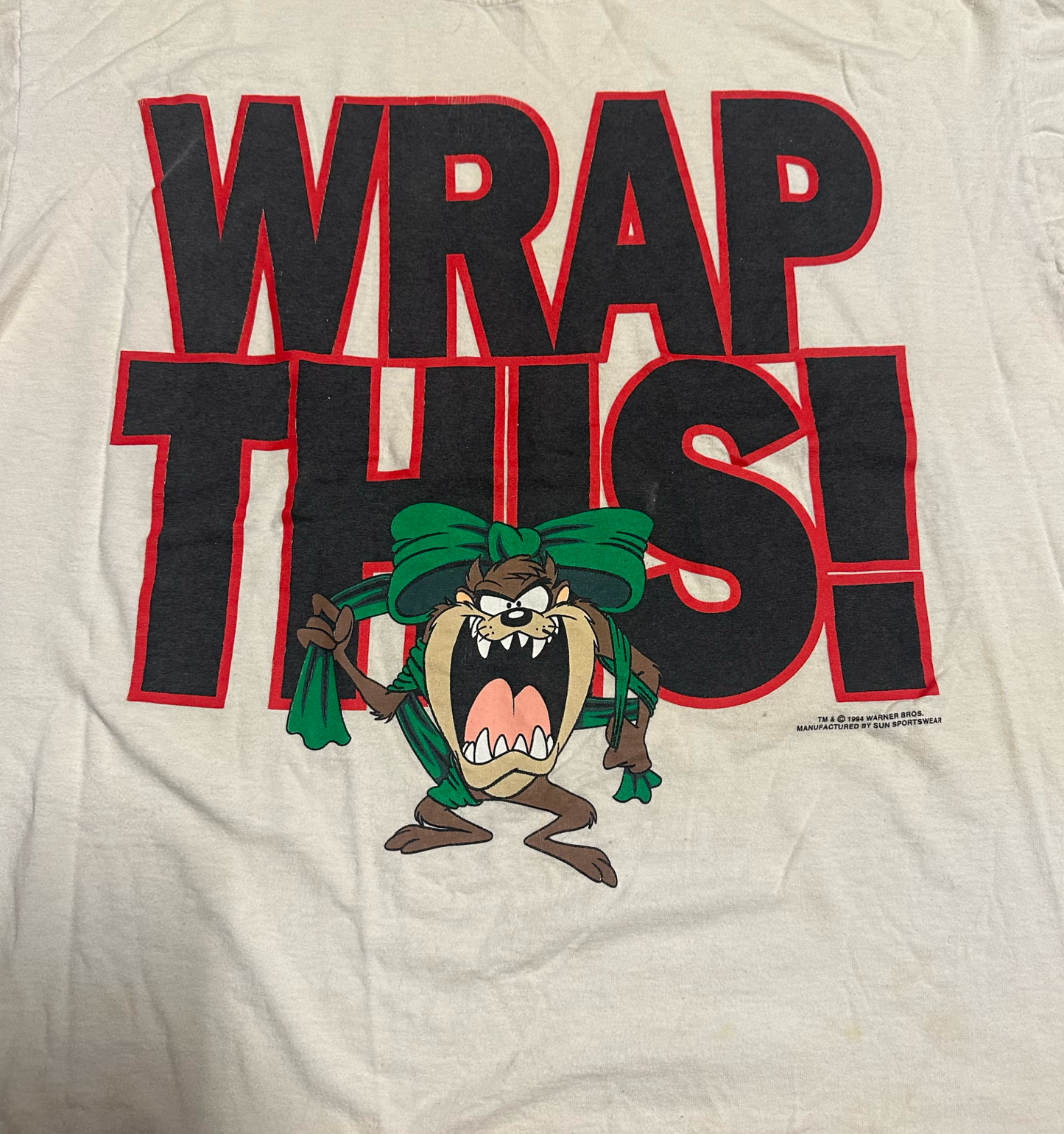 1994 Vintage Warner Bros Tasmanian Devil Graphic T-Shirt