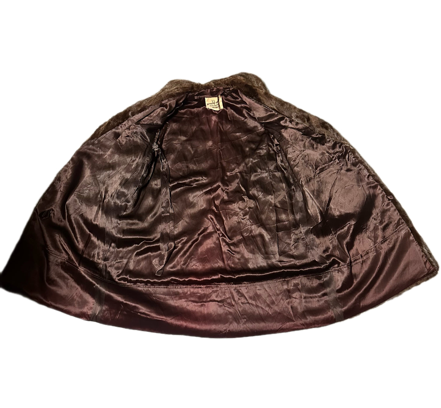 1960's Arnold Seftor Fur Trench Coat