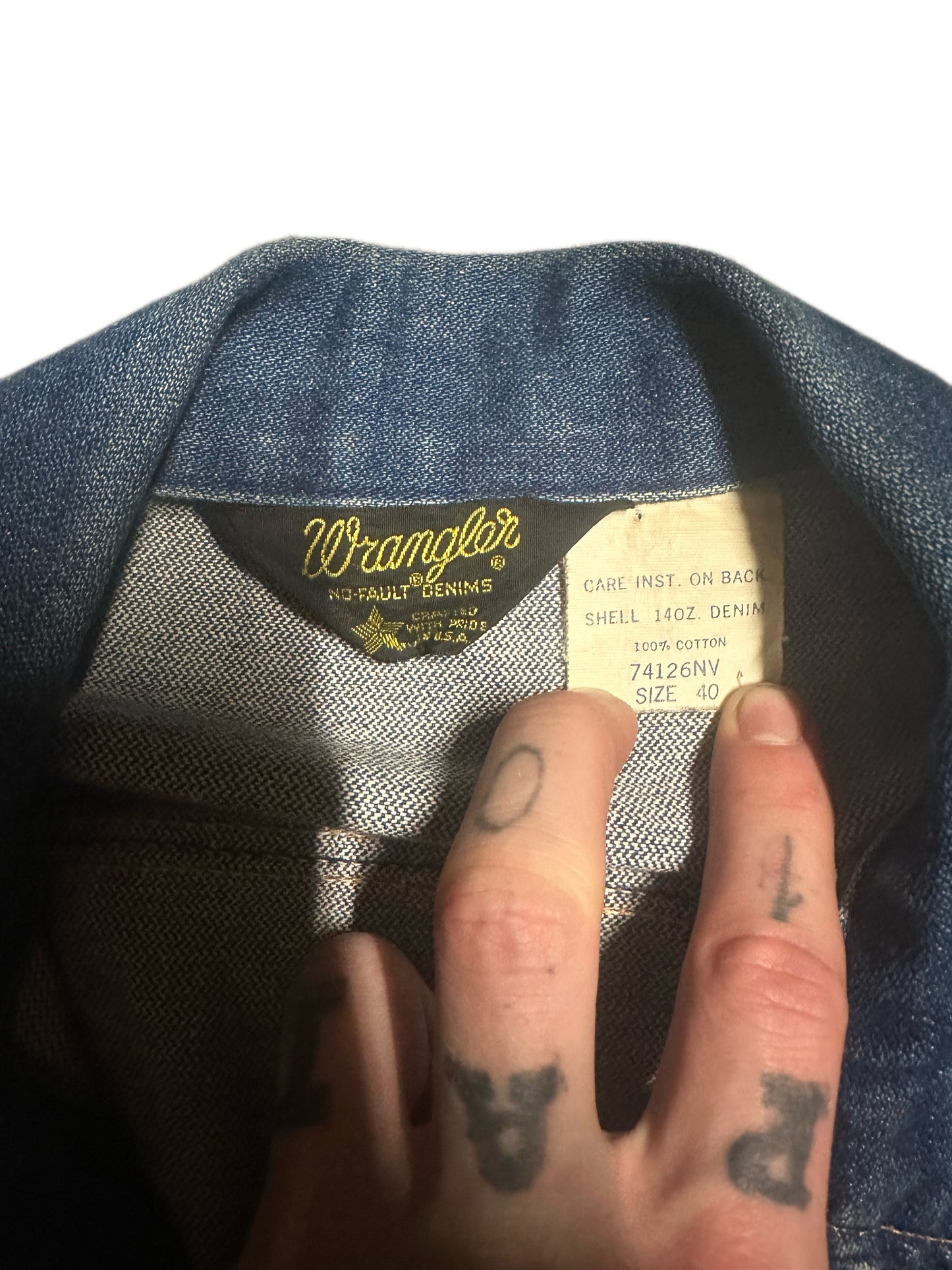 1970's Vintage Wrangler Denim Jacket