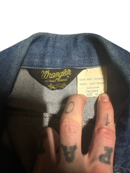 1970's Vintage Wrangler Denim Jacket