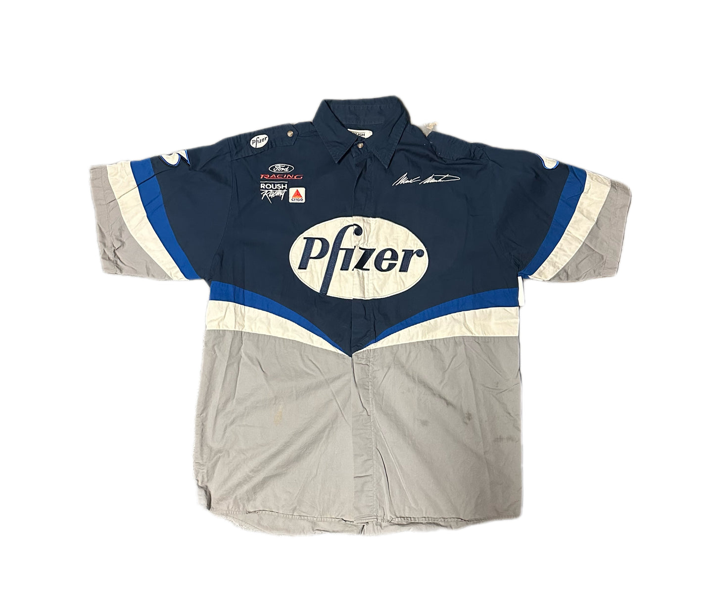 2001-2005 Vintage Pfizer Racing Team Shirt