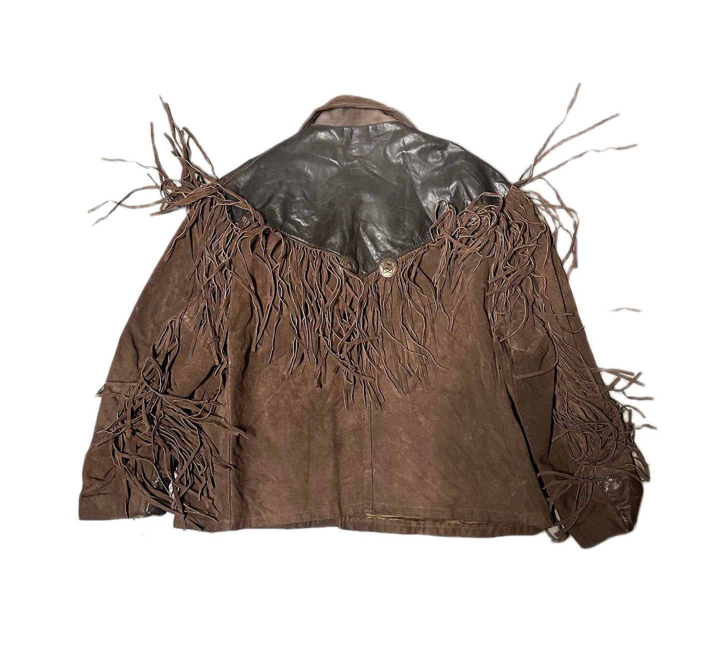1970's Vintage Schott Fringe Leather Jacket