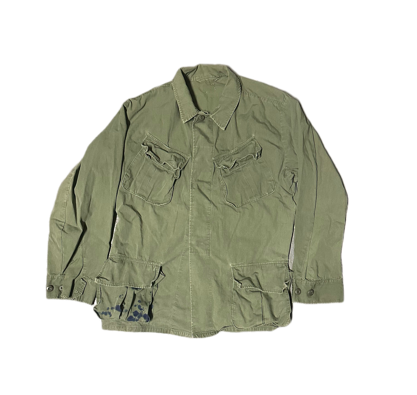 1967 Vintage Military Button-Up Coat