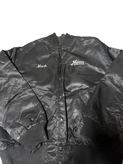 1980's Vintage Birdie by Richard A. Leslie Satin Bomber Jacket