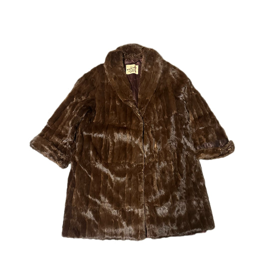1960's Arnold Seftor Fur Trench Coat